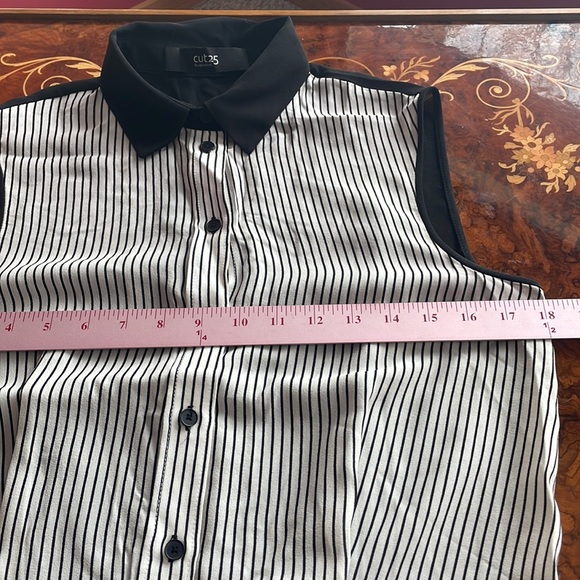 CUT25 by YIGAL AZROUEL SzM jumpsuit pinstripe - Picture 3 of 8